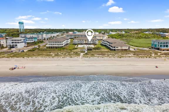 Southern Shores, Oak Island Oceanfront with Pool, Villa - Image 1