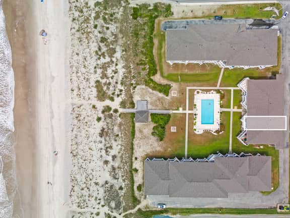 Southern Shores, Oak Island Oceanfront with Pool, Villa - Image 5